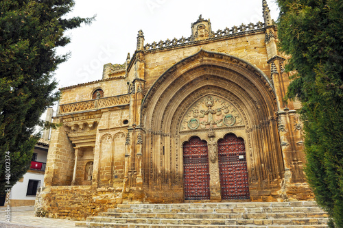 Iglesia de San Pablo en Úbeda. Ciudad renacentista de la provincia de Jaén. Patrimonio de la humanidad por la Unesco. Andalucía, España  photo