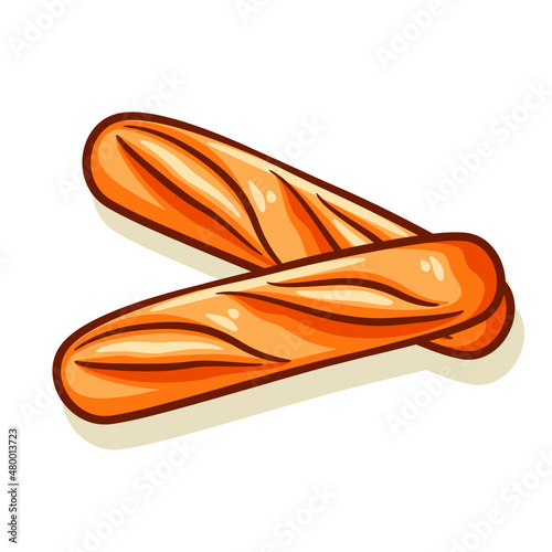 Hand drawn bread and bakery vector illustration © hendripiss