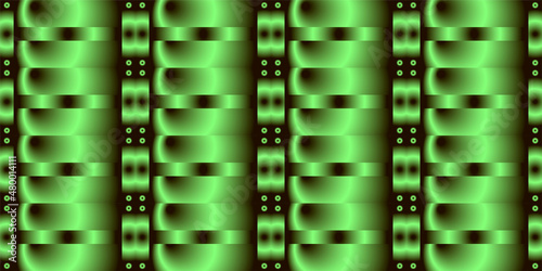 Colorful vector pattern. Abstract bright green seamless background