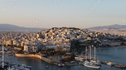 Hill of Castella in Piraeus, Greece.