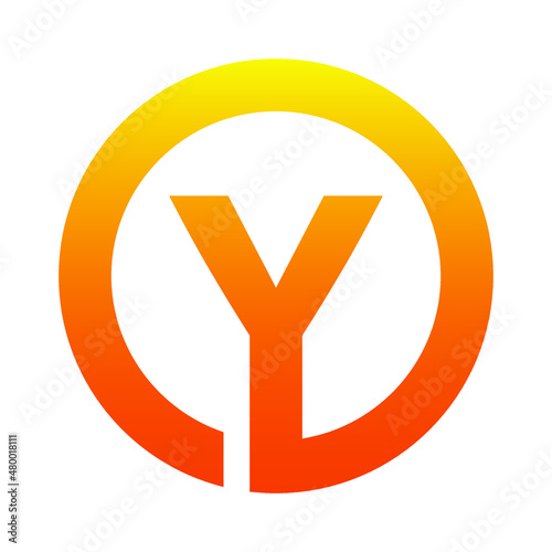 Y letter logo can be used for web and mobile, company, and others