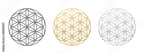 Flower of Life - Vector Set