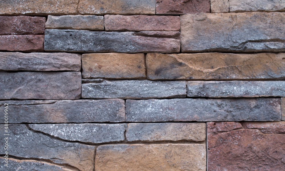 Colorful wall cladding slate imitating rocks Colorful wall cladding slate imitating rocks