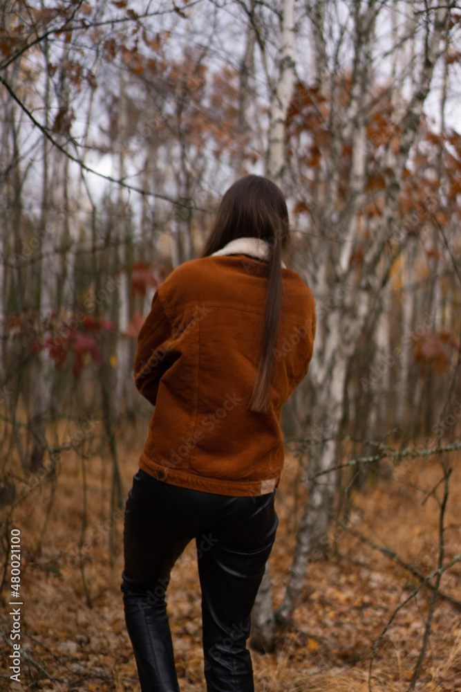 person in the forest person in the forest