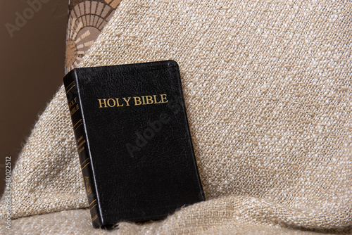 bible on a chair