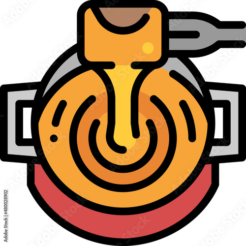 fondue filled outline icon