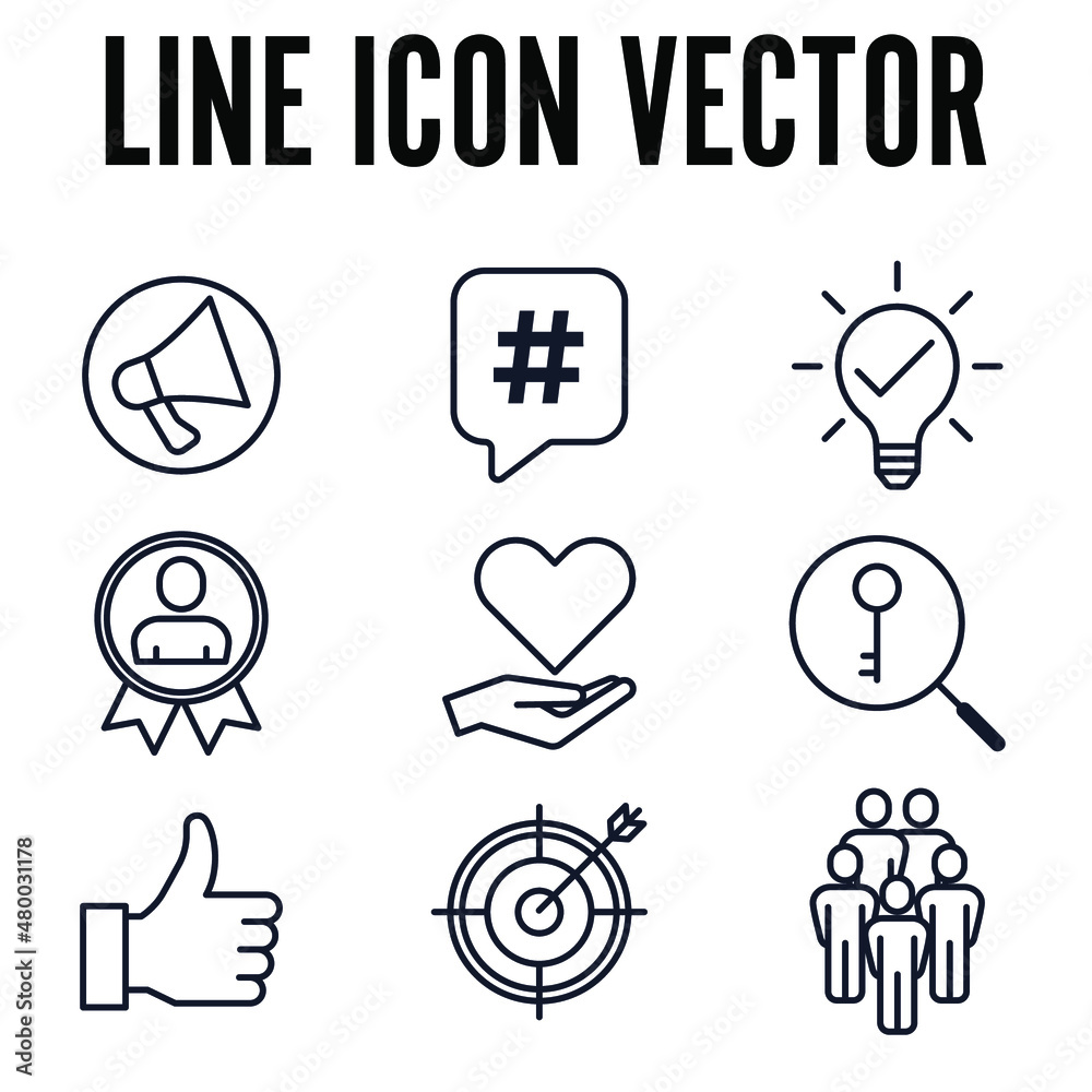 Blogger, blogging, blog elements set icon symbol template for graphic and web design collection logo vector illustration Blogger, blogging, blog elements set icon symbol template for graphic and web design collection logo vector illustration