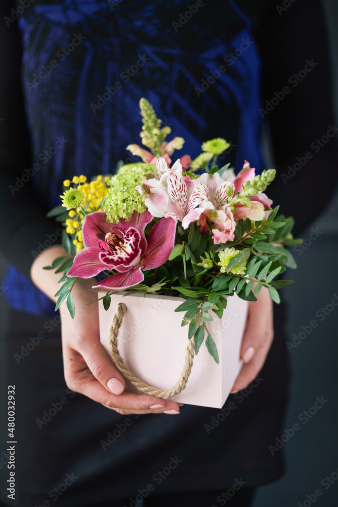 nice bouquet in the hands nice bouquet in the hands