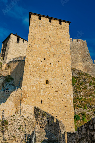 Golubac fortress in Serbia