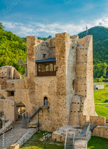 Golubac fortress in Serbia