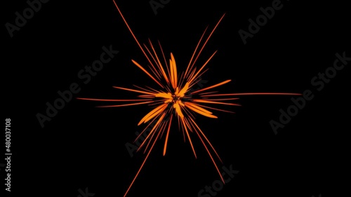 2D Cartoon FX Explosion effect