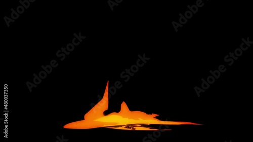 2D Cartoon FX Explosion effect