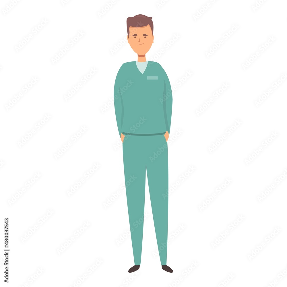 Hero nurse icon cartoon vector. Care health. Day help Hero nurse icon cartoon vector. Care health. Day help