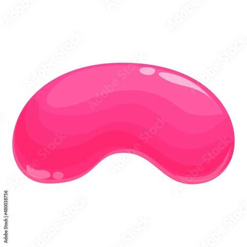 Jelly gummy icon cartoon vector. Fruit candy. Sweet dessert