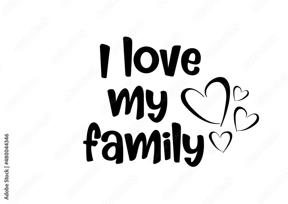 Image of i love my family-AE267941-Picxy