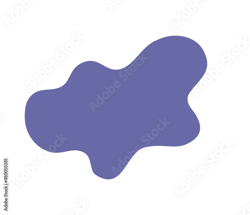 Liquid shape element. Abstract vector modern geometric graphic element banners