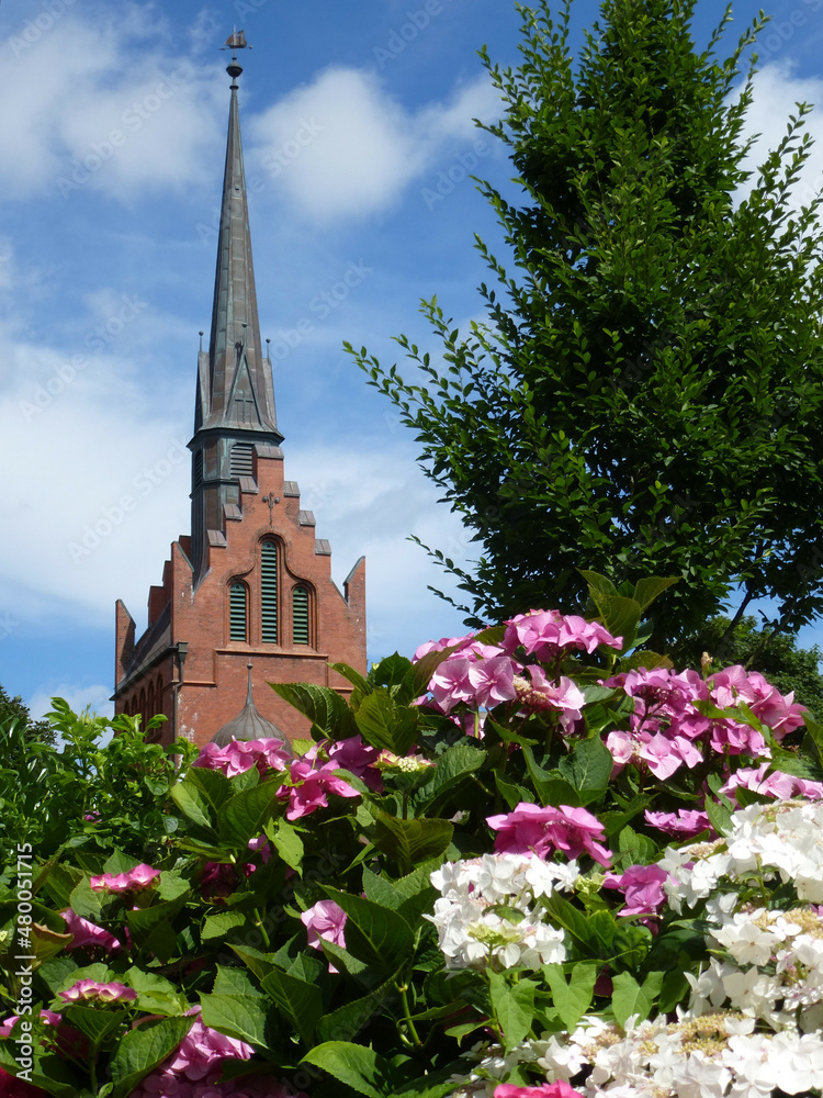 Evangelical church on Borkum island