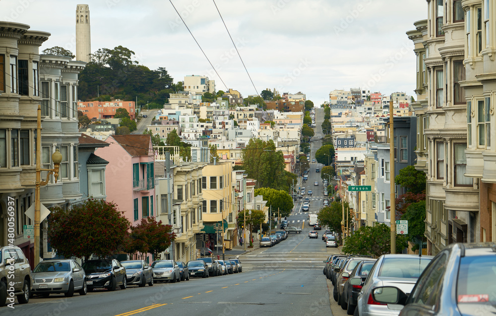 Fototapeta premium san francisco street