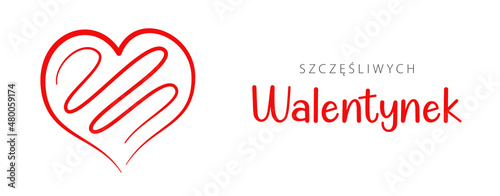 Szczęśliwych Walentynek, wektor