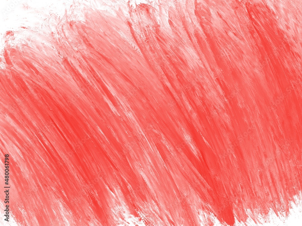 smeared red paint as a background
