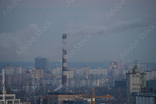 smoke from the chimney © Viacheslav