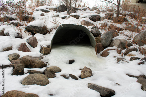 Frozen Culvert