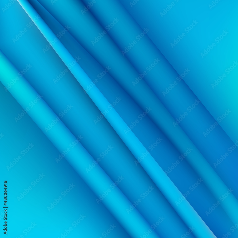 A sample of crumpled fabric. Blue textiles. Beauty and fashion. eps 10