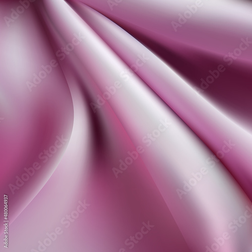 A sample of crumpled fabric. Textile folds. Beauty, style and fashion. eps 10