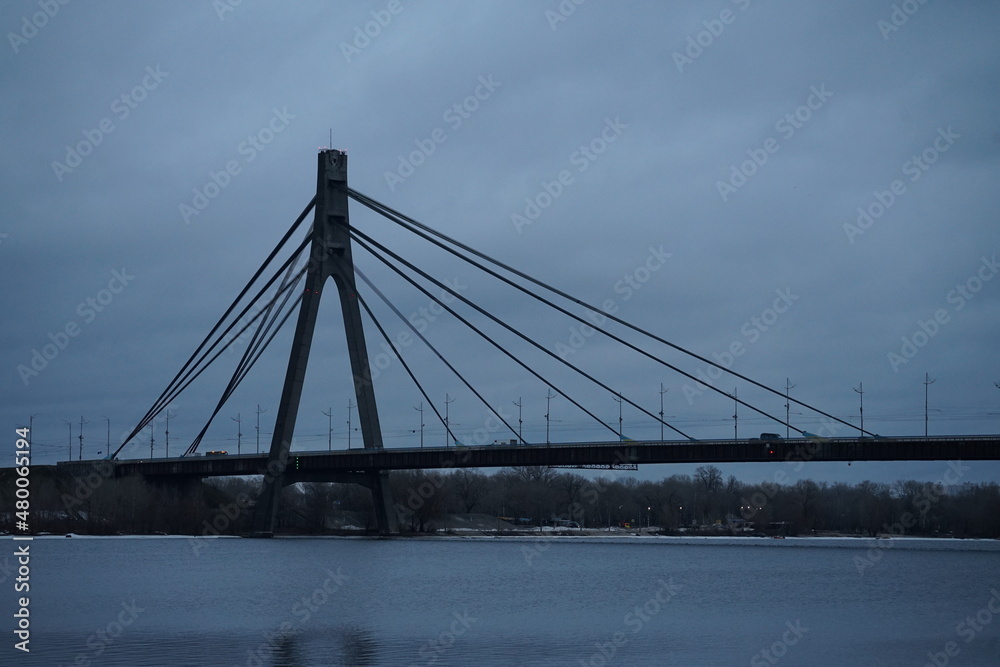 Obraz premium bridge over the river