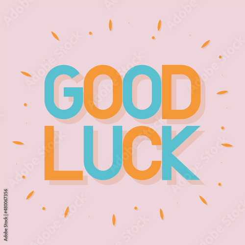 good luck illustration