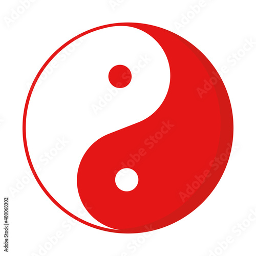 red ying yang