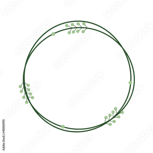 Wallpaper Mural circle laurel wreath icon Torontodigital.ca