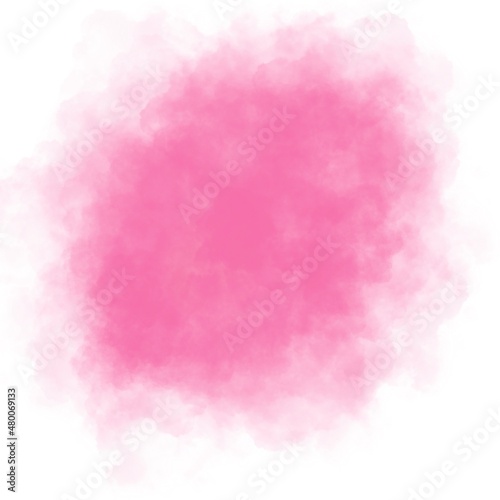 Valentines pink Watercolor background. Warm colors. Digital abstract painting. Suitable for use as a backdrop.