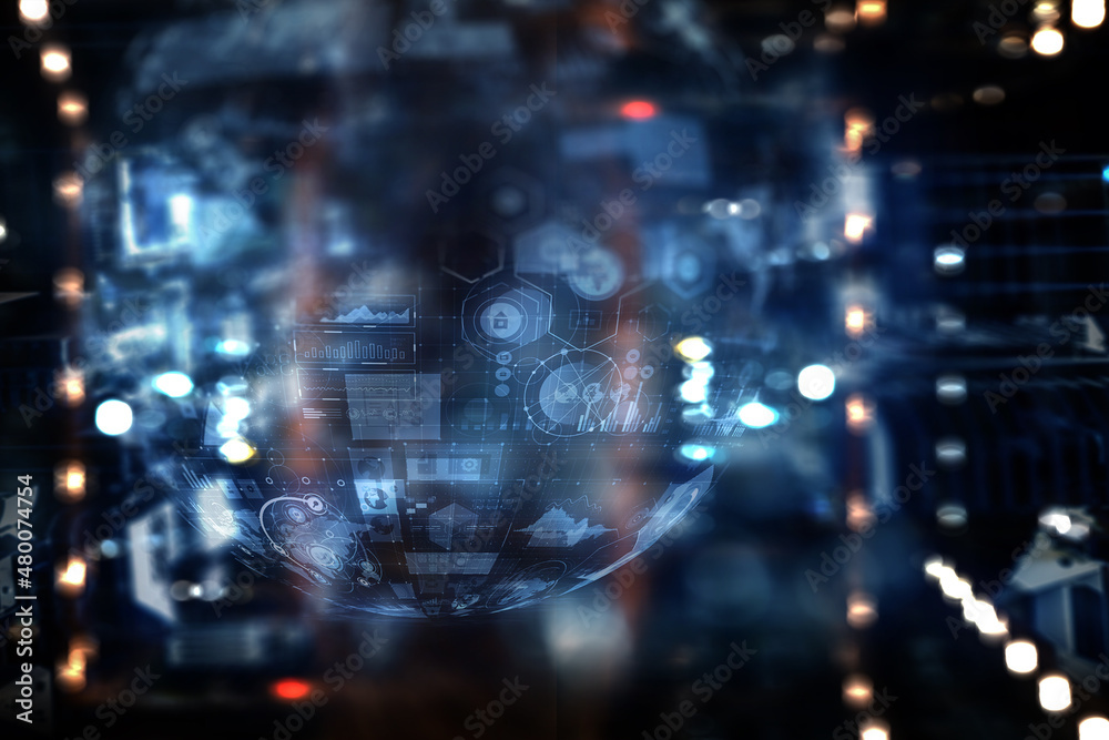 Innovative technologies image . Mixed media Innovative technologies image . Mixed media