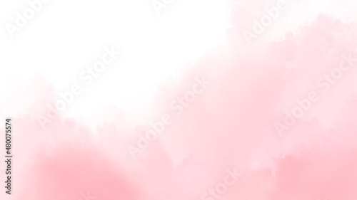 abstract watercolor background, pink background © komthong wongsangiam