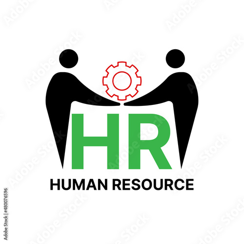 human resource logo design inspiration. vector illustration