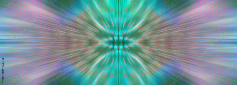 Abstract multicolored burst background image.