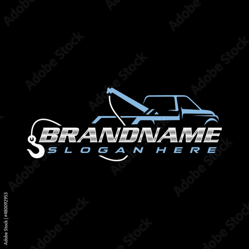 towing logo template