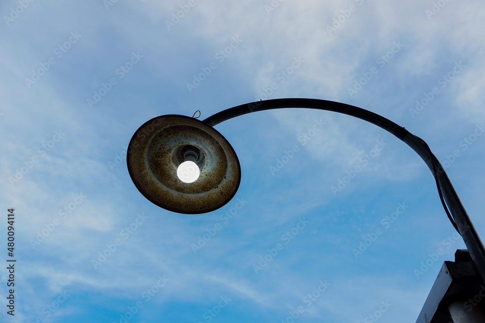 street lamps that light up during the day, for additional banners street lamps that light up during the day, for additional banners