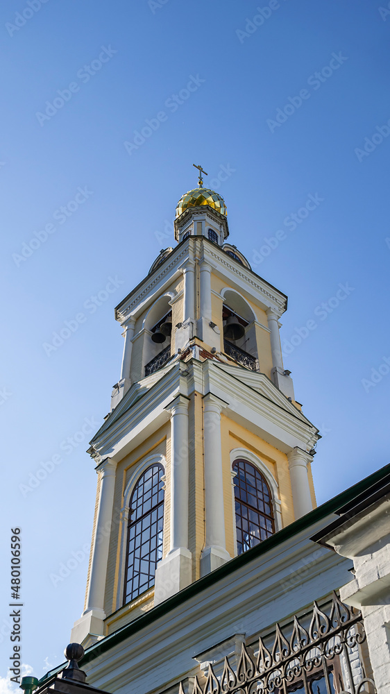 The bell tower of the Resurrection Church
