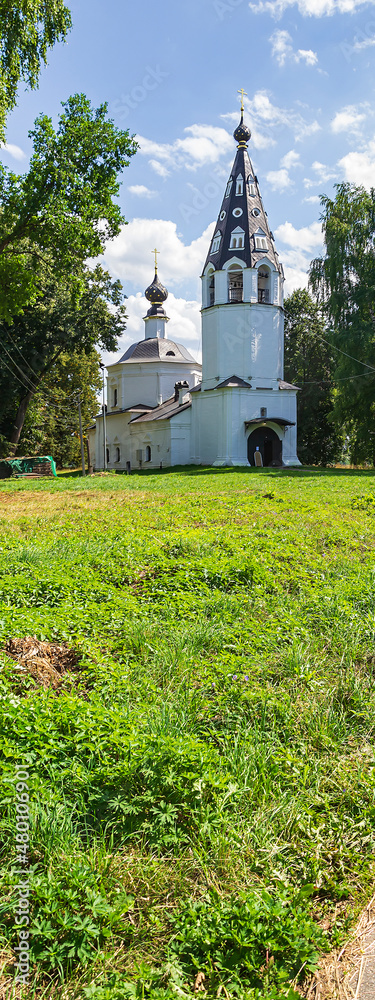 Assumption Church in the town of Ples Assumption Church in the town of Ples