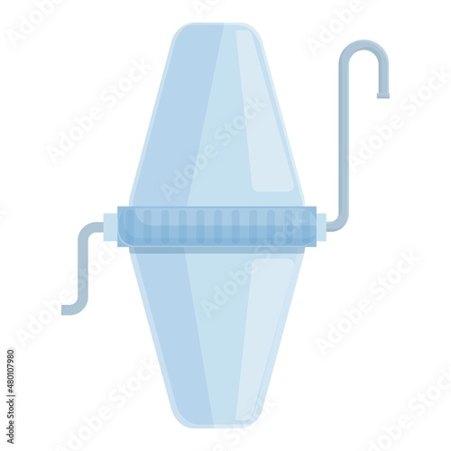 Osmosis clean icon cartoon vector. Water system. Filter tank