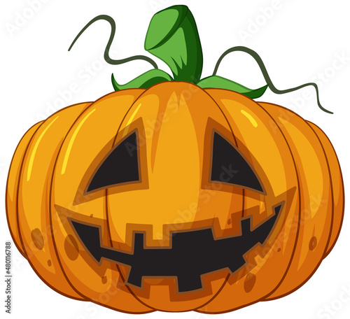 Halloween pumpkin Jack o'lantern