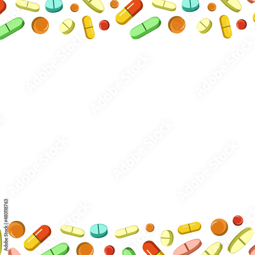 Background Pattern Illustration For Theme Medical 