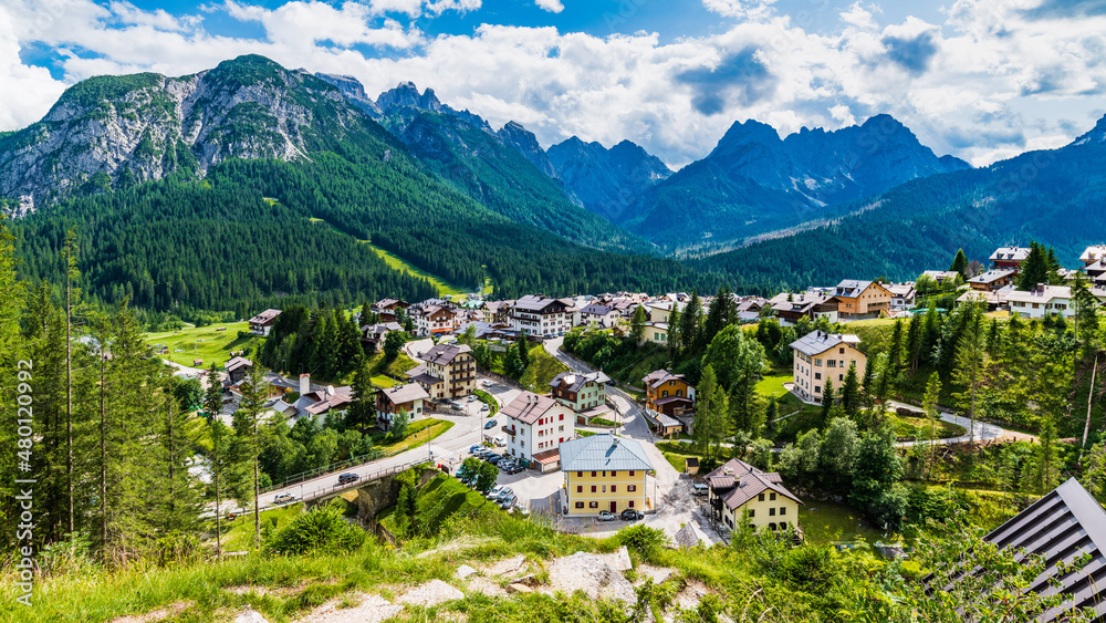 Summer among the paths, waterfalls and the villages of Sappada.