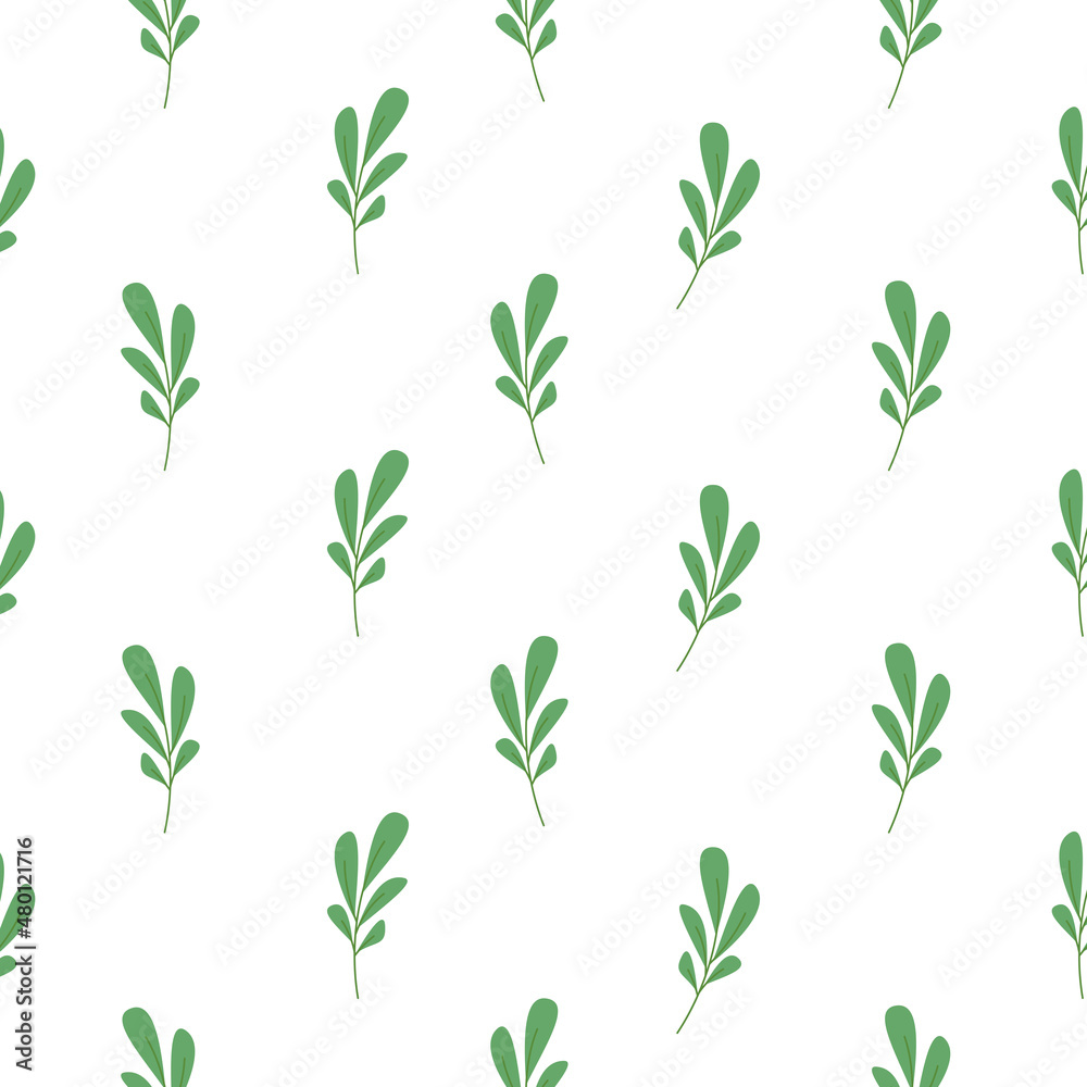 Seamless floral pattern. Repeating texture of dark shabby sprigs on white background. Perfect for printing Seamless floral pattern. Repeating texture of dark shabby sprigs on white background. Perfect for printing