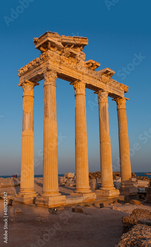 Temple of apollo - Side, Antalya, Turkey