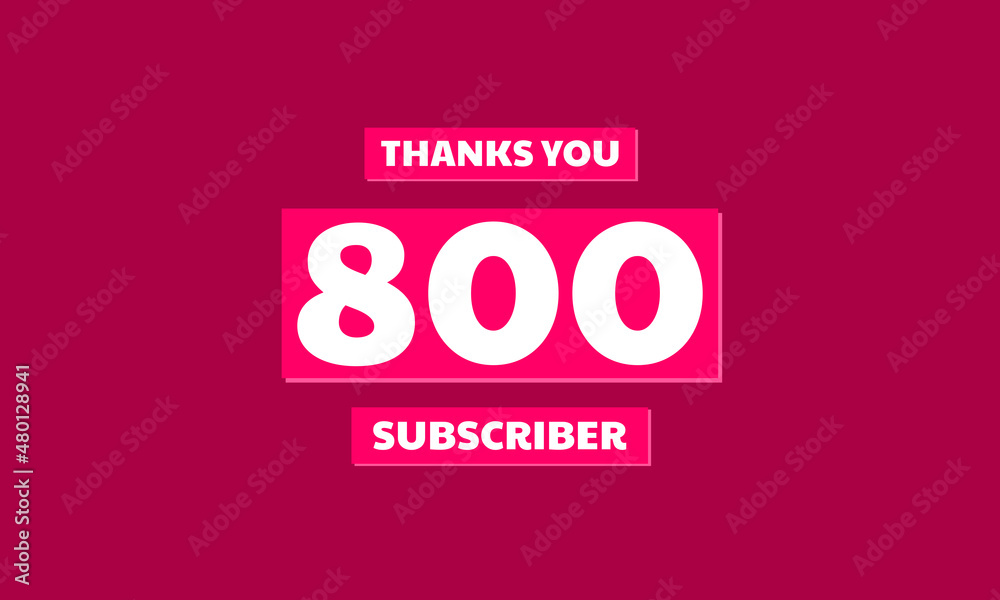 Thank you 800 followers, red violet Greeting card template for social media. Thank you 800 followers, red violet Greeting card template for social media.