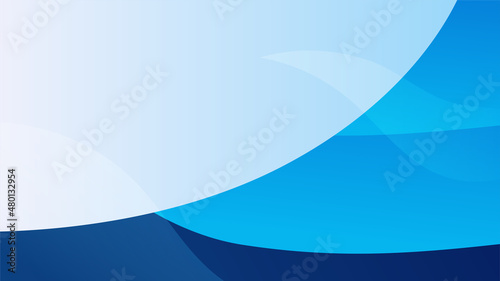 Wave gradient Blue Colorful abstract Design Background © Salman