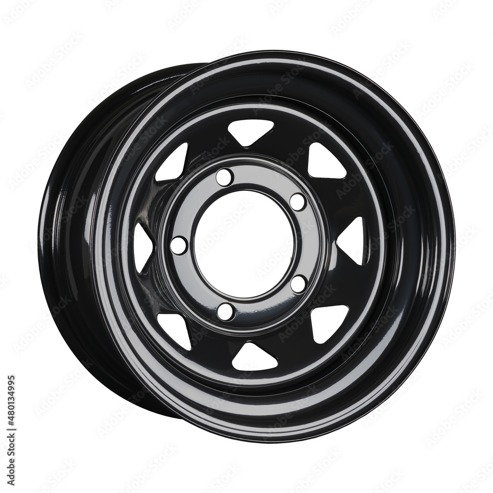 Black Steel Spoke Wheel Black Steel Spoke Wheel